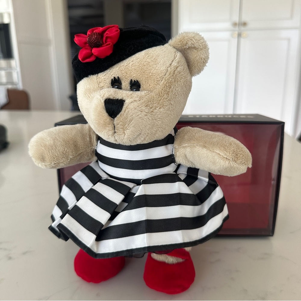 Starbucks barista bear *in box*- Alice & Olivia 2013 110th anniversary🧸